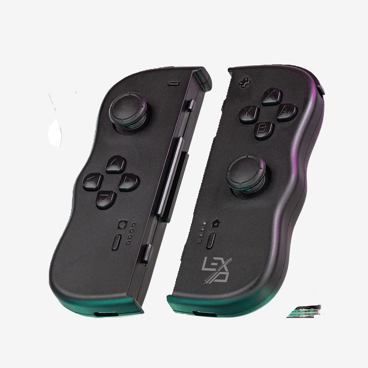 Lexip - twin pad controllers for Nintendo switch - Black