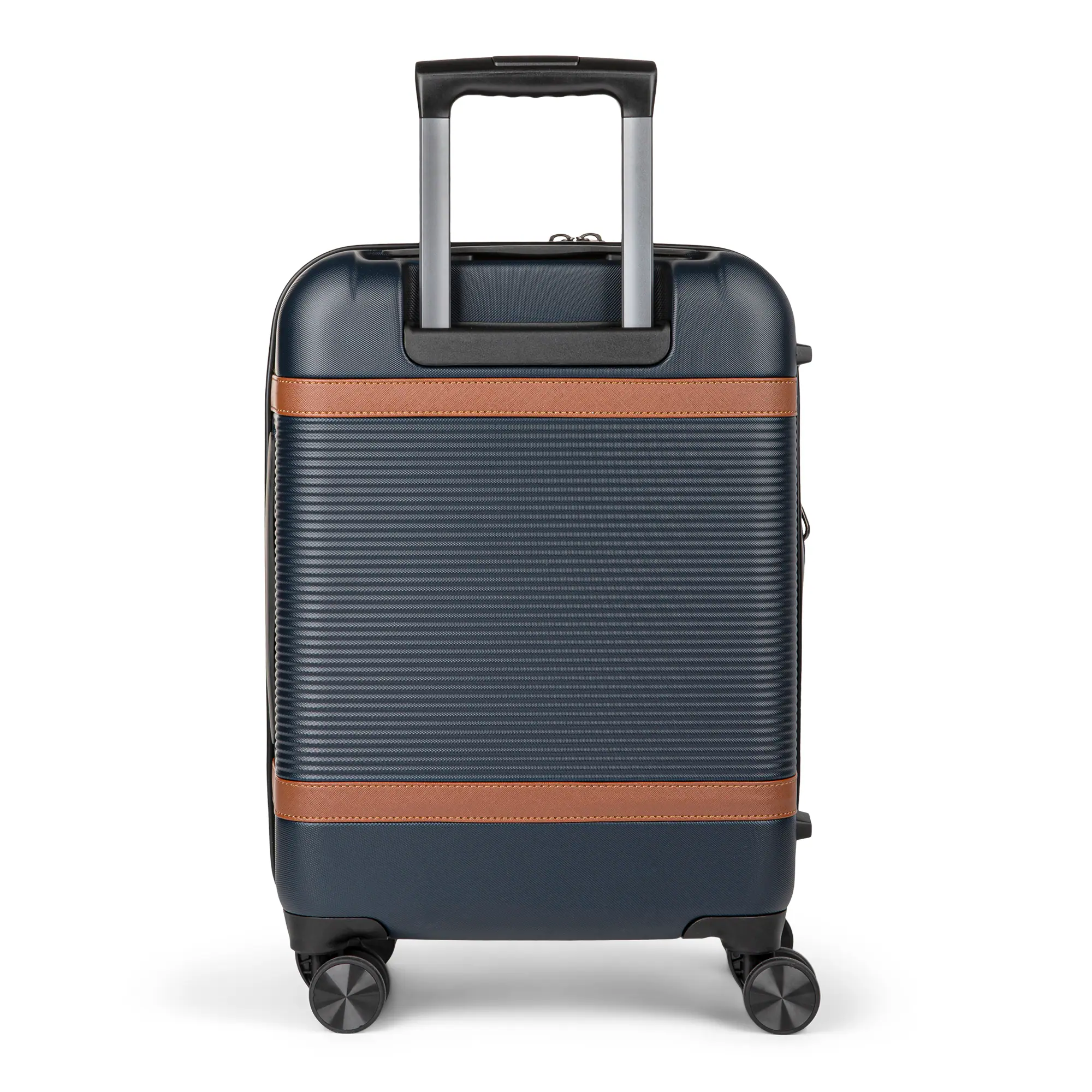Alt View 11. Bugatti - Wellington Expandable Spinner Hardside Suitcase Set - 3 Piece - Navy.