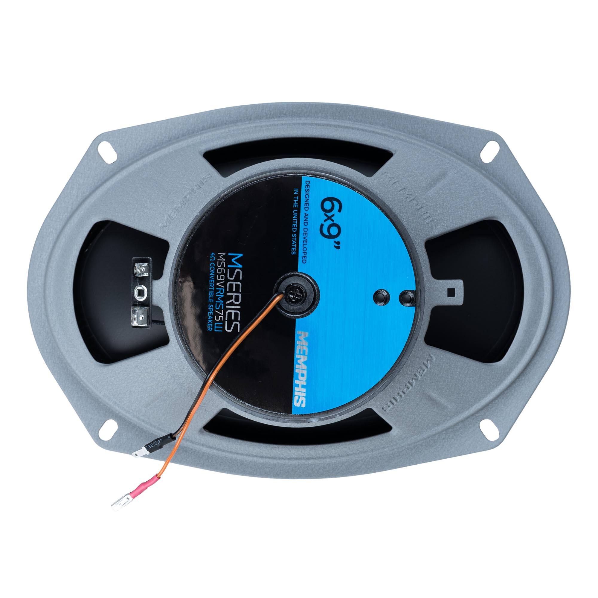 MEMPHIS SPEAKER  
MSERIES  
6x9"  
DESIGNED AND DEVELOPED IN THE UNITED STATES  
MS599575  
MS69VRMS75