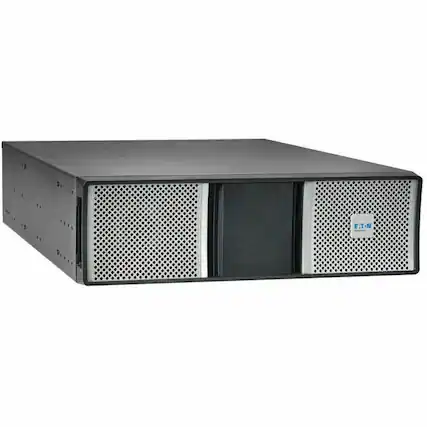 Front. Eaton - Eaton 9PX G2 PowerPass Distribution Module for 3kVA to 6kVA 9PX G2 UPS Systems, Hardwire Input/Output, 3U Rack/Tower - Black.