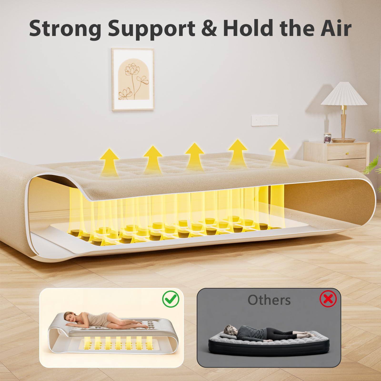 Strong Support & Hold the Air