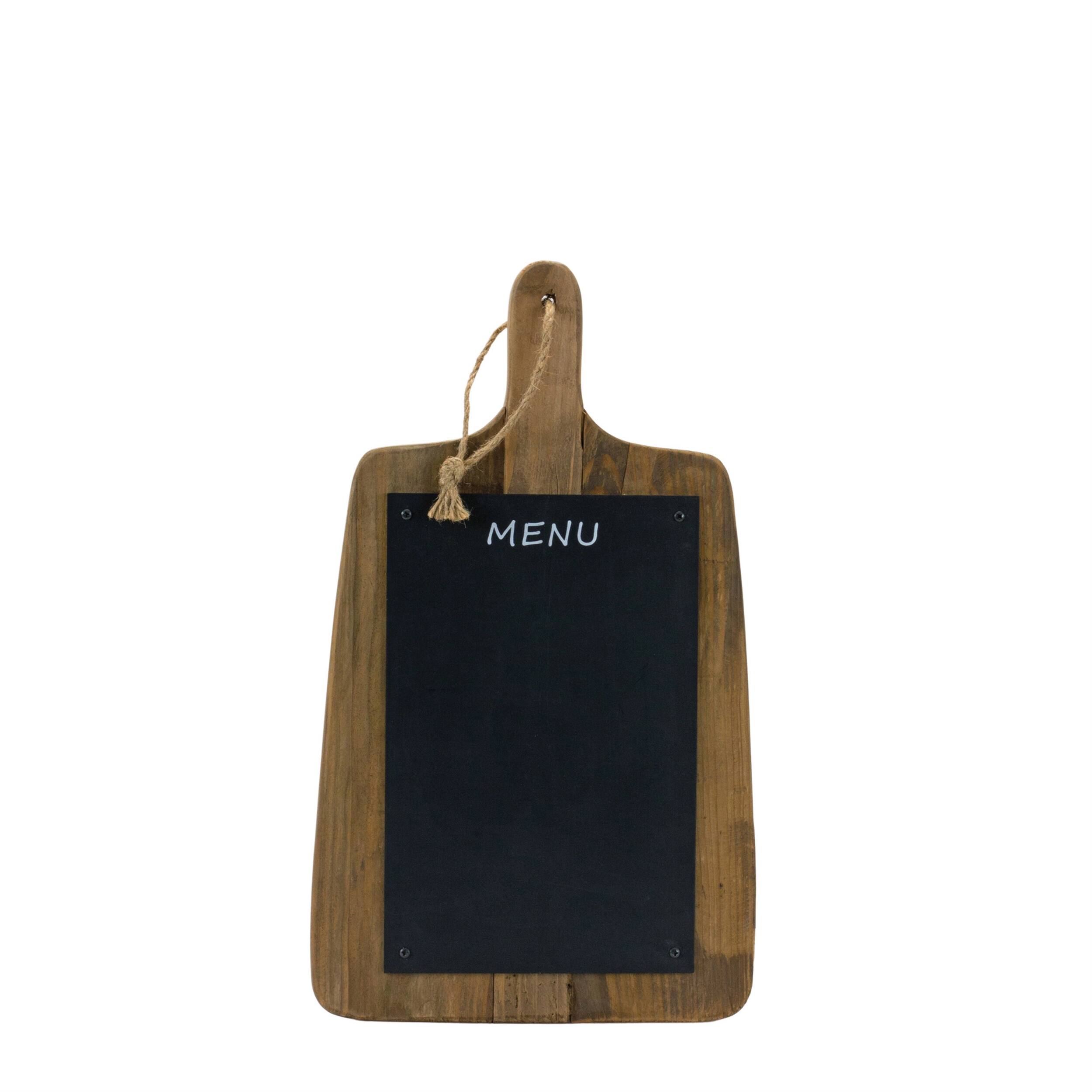 Left. BreeBe - Memo Cutting Board (Set of 2) - Brown, Black.