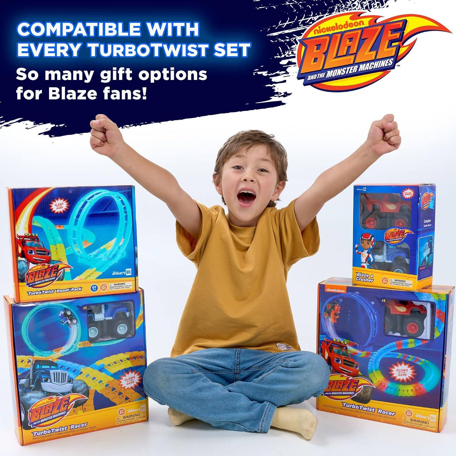 COMPATIBLE WITH nickelodeon. So EVERY TURBOTWIST SET BLAZE AND THE MONSTER MACHINES for Blaze fans!

BLAZE TO TurboTwist Boost-Pack
distery WARNING 3+ Securanes,
BLOZE Blaze & Crusher 36 HOUSHING niceelodoon 
Creater
BLEZE XXXX Twist Racer KBACK Turbo GRANGES TURBO-CHANGED RACE
SLOWS beer  WARNING
GLOWS SITA DARK BLEZE, NATURE ROCHINES ourry TurboTwist Racer 3+ Jokery WARNING we's
