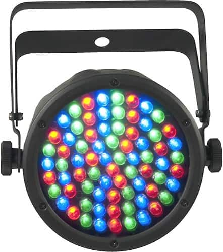 Front Standard. Chauvet Lighting - SlimPAR 38 LED Wash Light - Black.