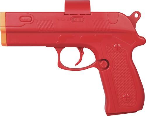 Front Standard. Mad Catz - 3D Shot for PlayStation Move (Red).