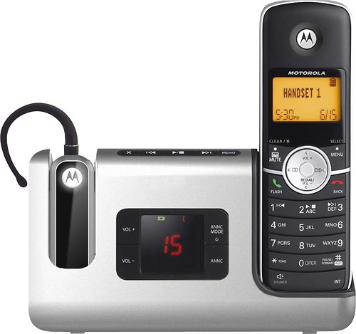  Motorola - Cordless Phone - DECT - Silver
