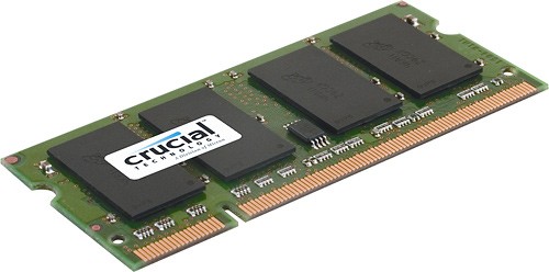  Crucial Technology - 1GB PC2-5300 DDR2 DIMM Laptop Memory