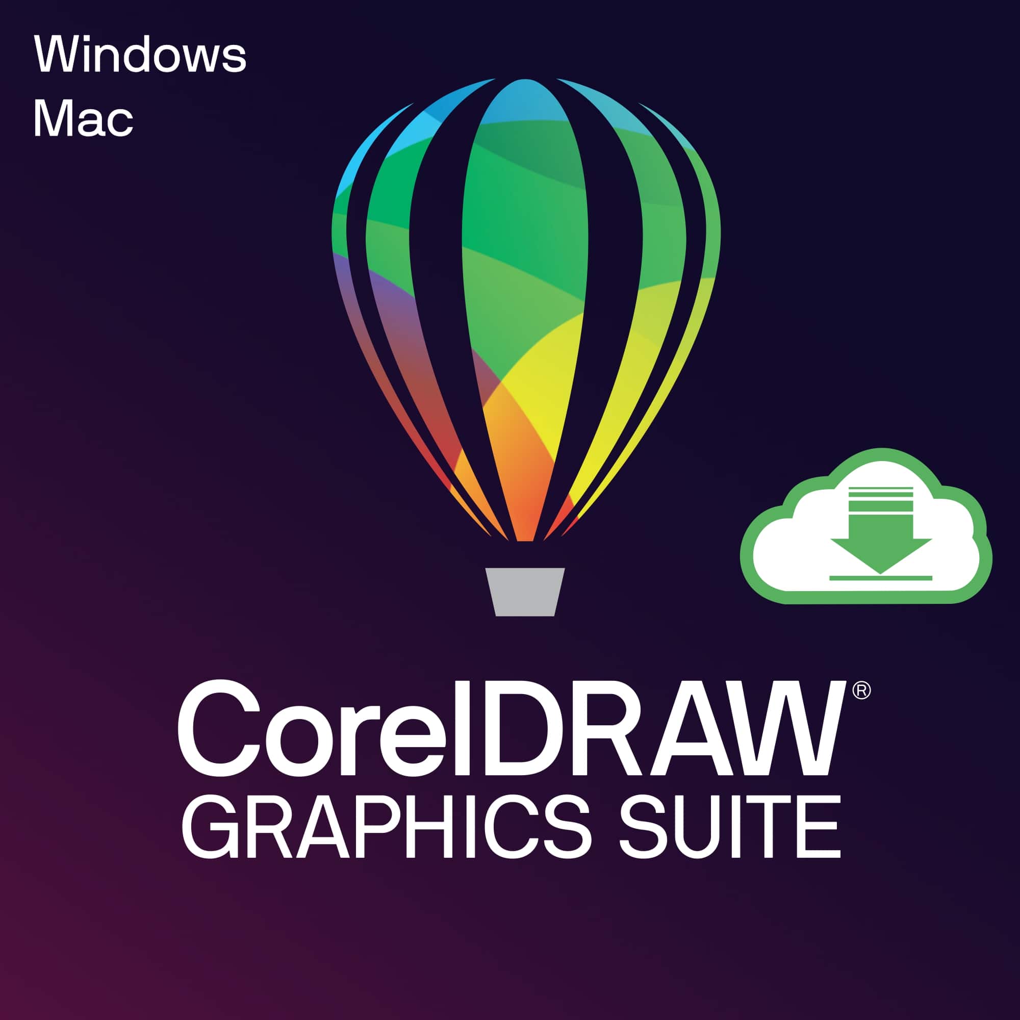 CoreIDRAW Graphics Suite for Windows and Mac.