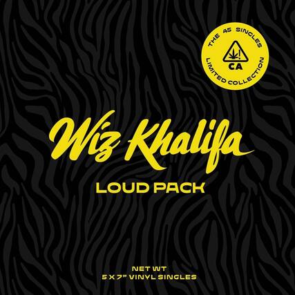 Wiz Khalifa
LOUD PACK
THE 45 SINGLES
LIMITED COLLECTION
CA
NET WT
5 X 7" VINYL SINGLES