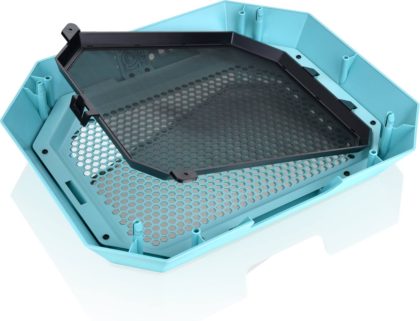 Alt View 24. Thermaltake - The Tower 300 Micro ATX PC Case - Turquoise.