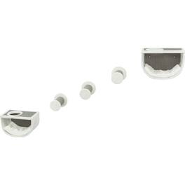 TRIXIE - Eden Wall Mount Cat Tree Set, 2 Condos with 3 Steps, Cat Furniture - Gray