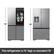 This refrigerator is 73" high vs standard 70"