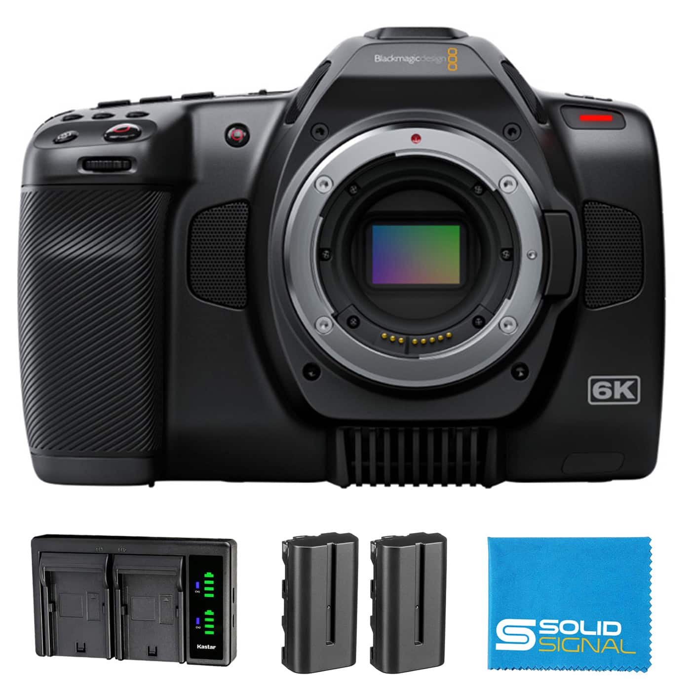 Blackmagic Design - Pocket Cinema Camera 6K Pro Power Bundle