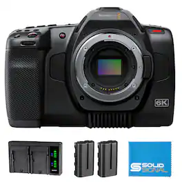 Blackmagic Design - Pocket Cinema Camera 6K Pro Power Bundle