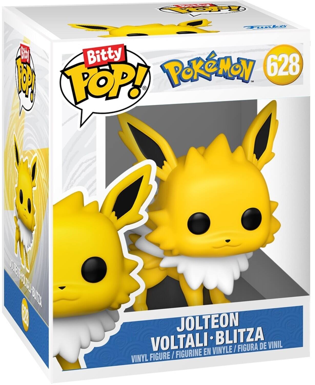 W OP O Fidke  S Bitty POKEMON 628 1 POP! T PERE -T S0T0L BATZA 12 JOLTEON VOLTALI BLITZA VINIL VINYLE / FIGURA DE / FIGURINE EN VINYL FIGURE