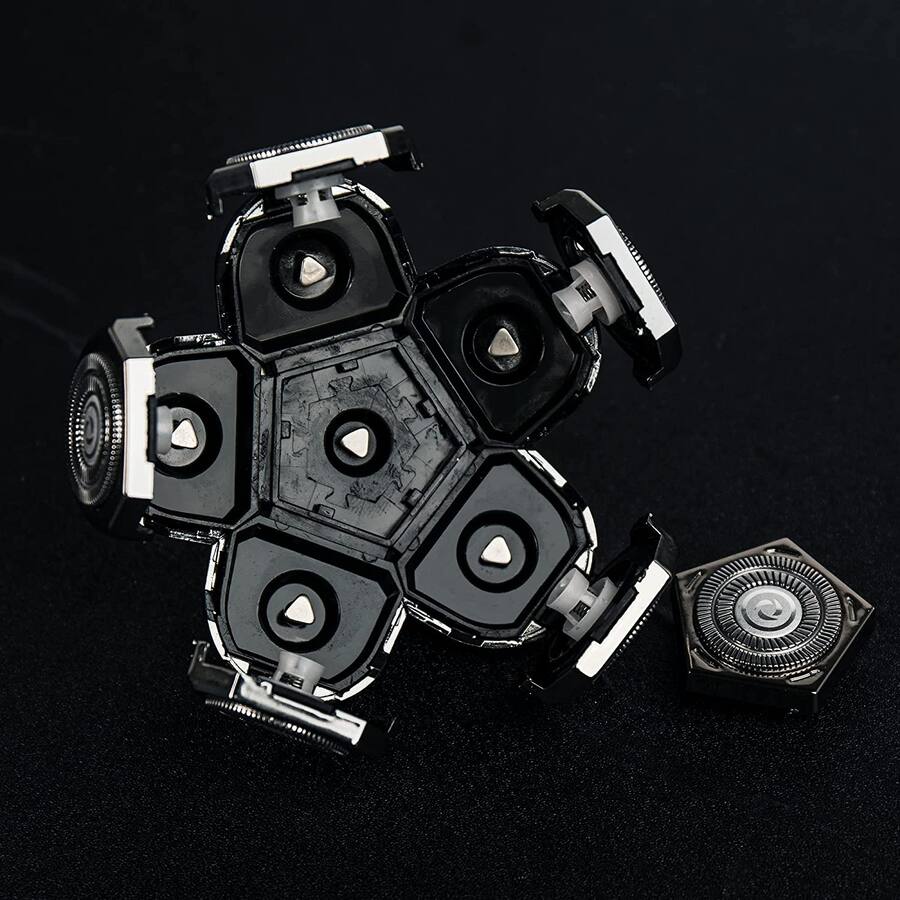 Acteck 6 Head Shaver Replacement Razor Heads for Many Brands Bald Men's ...