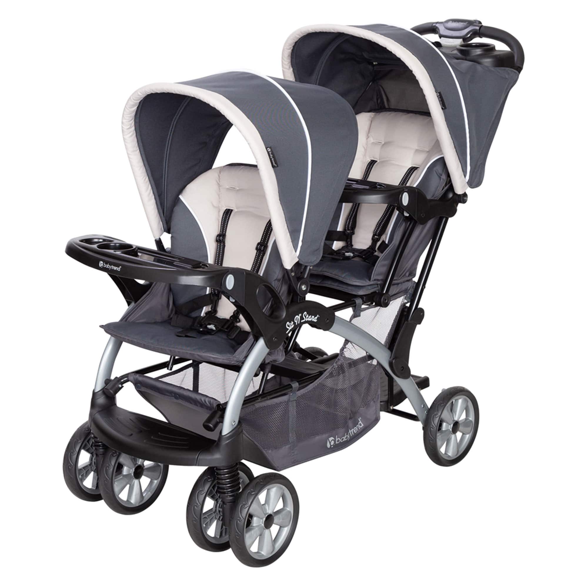 Baby Trend - Sit N' Stand Easy Fold Travel Toddler/Baby Double Stroller, Magnolia price history on PriceWatchPro