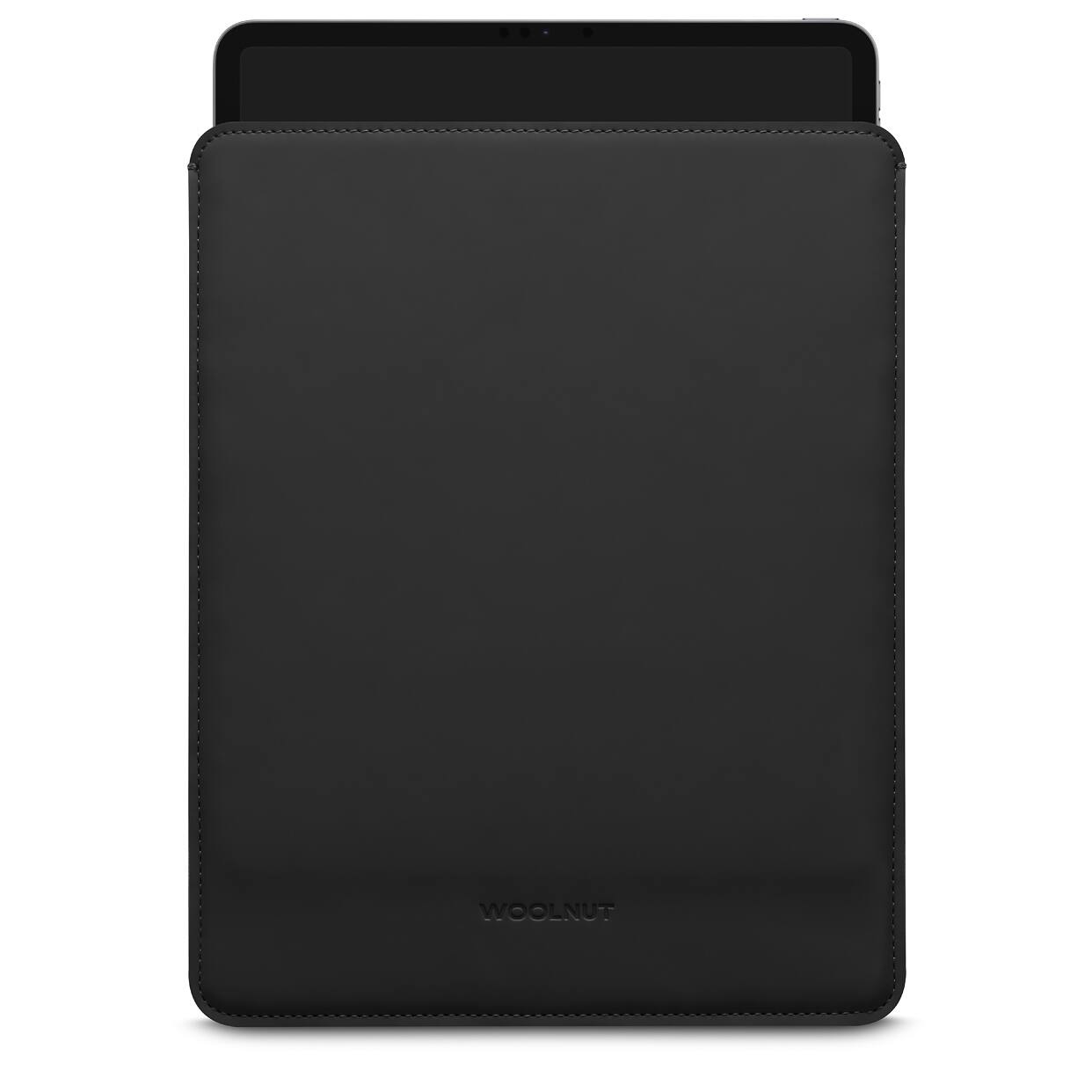 Alt View 1. Woolnut - Woolnut Coated PU Sleeve for 12.9-inch iPad Pro - Black - Black.