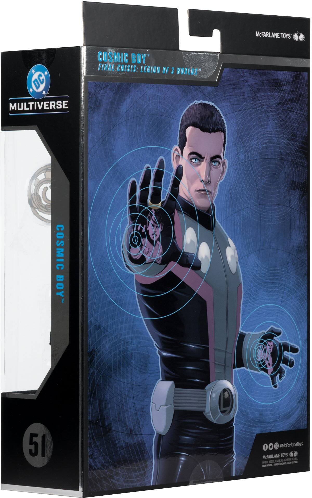 McFARLANE TOYS COSMIC BOY "FINAL CRISIS: LEGION OF 3 WORLDS" * DC * MULTIVERSE COSMIC BOY 51 1 #McFarlaneToys