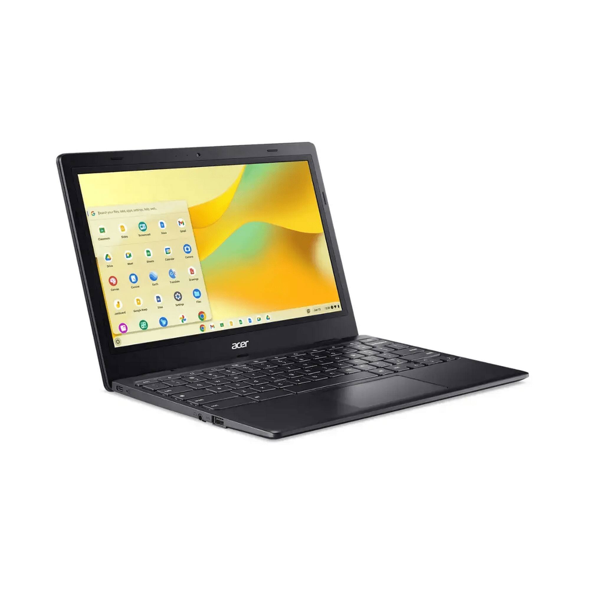 Angle. Acer - Chromebook 311 Octa-Core ARM 4GB RAM 32GB SSD 11.6″ HD ChromeOS Lightweight Durable - Shale Black.