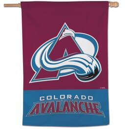 WinCraft - Colorado Avalanche 28" x 40" Applique Vertical Banner - Multicolor