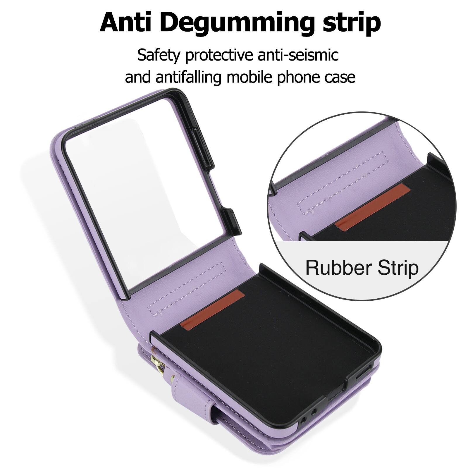 Anti Degumming strip  
Safety protective anti-seismic and antifalling mobile phone case  
Rubber Strip