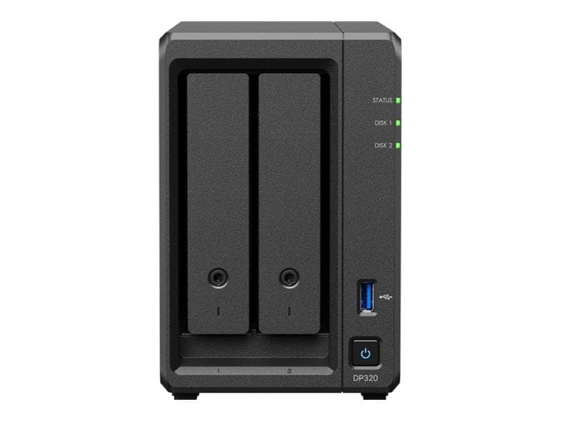 Synology - DP320 ActiveProtect Appliance with 2x 8TB HDD RAID 1