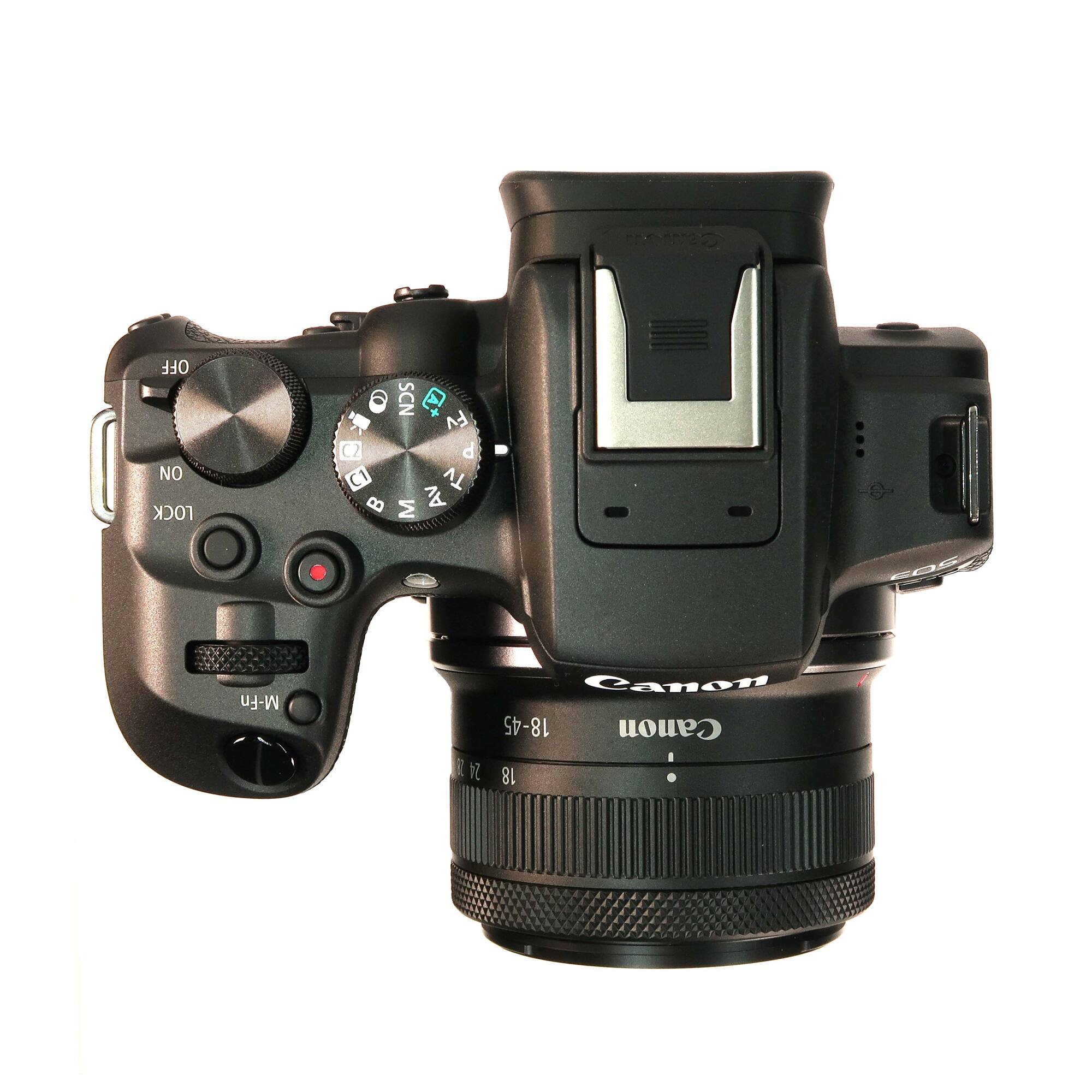 OFF NO LOCK SCN C x Fv C2 P C1 TV M Av M-Fn I 24 Camal 18-45 Canon 18