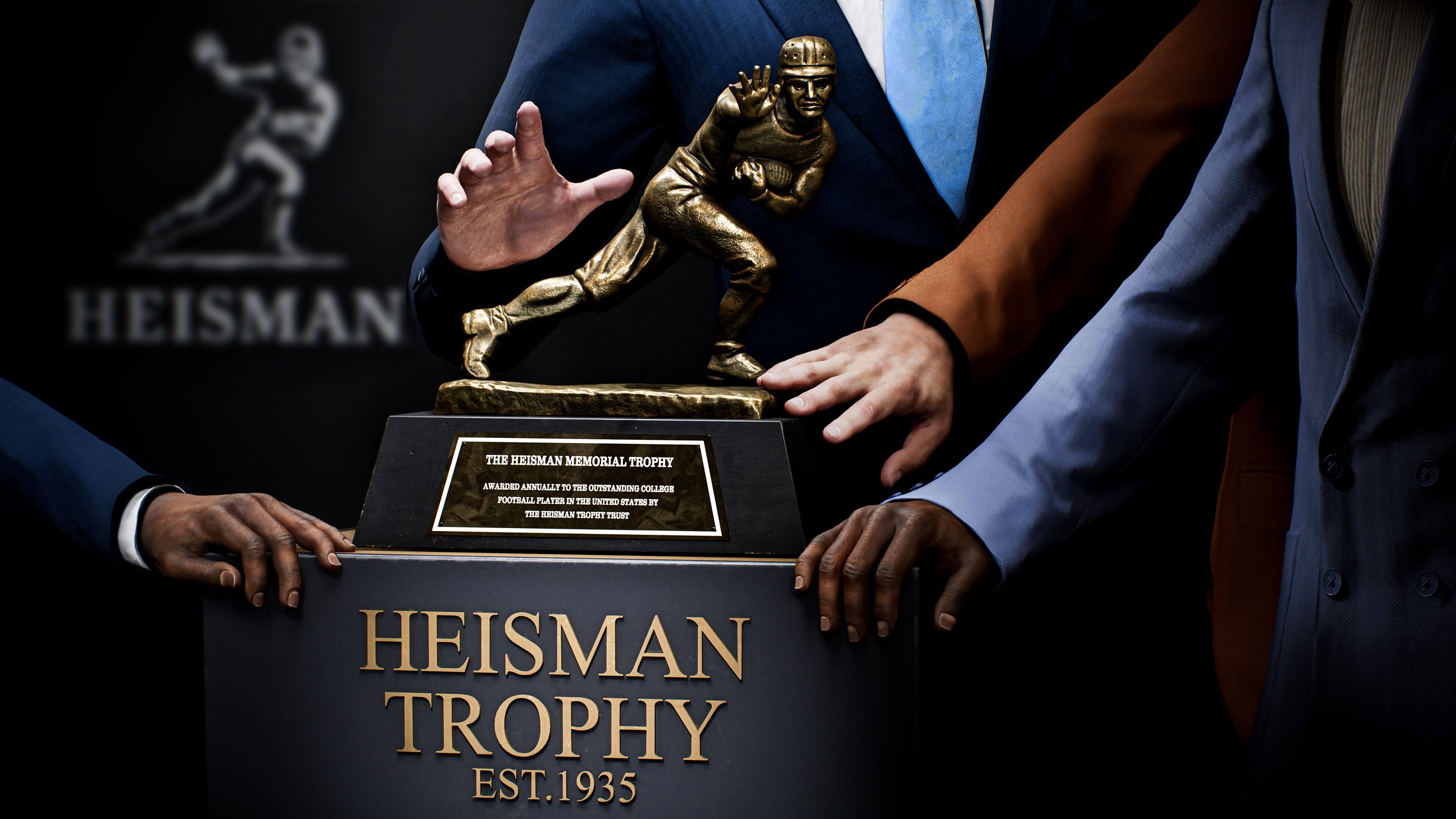 The Heisman Memorial Trophy is awarded annually to the outstanding college football player in the United States. The Heisman Trophy Trust, established in 1935, presents this prestigious award.