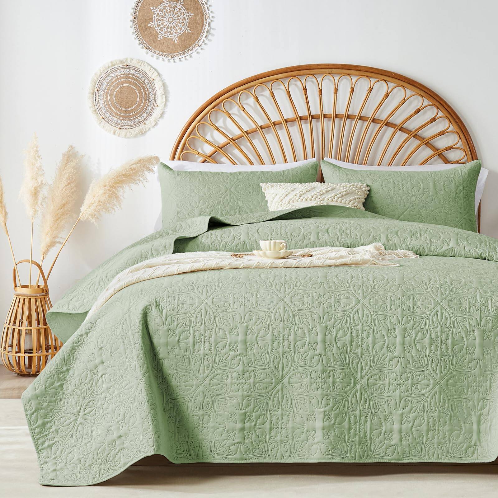 Sage Green-Full/Queen(90"x96")