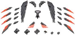 PopMarket - Kotobukiya - MSG - Heavy Weapon Unit60 Wing Edge Black Verison Model Kit - COLLECTIBLES - Multicolor