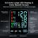 5.9 inches Large LED Display & Color Backlit Screen
Read the measurements at ease in the day or at night.
- SYS mmHg kPa
- DIA mmHg kPa
- MEM
- PUL /min
- HB
- AV
- START STOP
- MEM
- SET
Blood pressure classification
Memory symbol
User
User button
Memory button
Setting button
Systolic blood pressure
Diastolic blood pressure
Pulse
Pulse rate
low battery symbol
Average
Start/Stop button