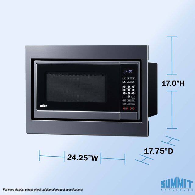 SUMMIT 24.25"W x 17.0"H x 17.75"D

For more details, please check additional product specifications

SUMMIT APPLIANCE