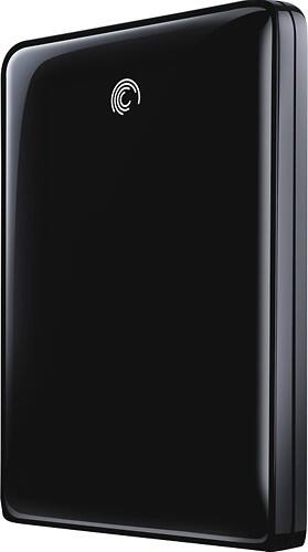 Angle Standard. Seagate - FreeAgent GoFlex 750 GB External Hard Drive - 1 Pack - Black.