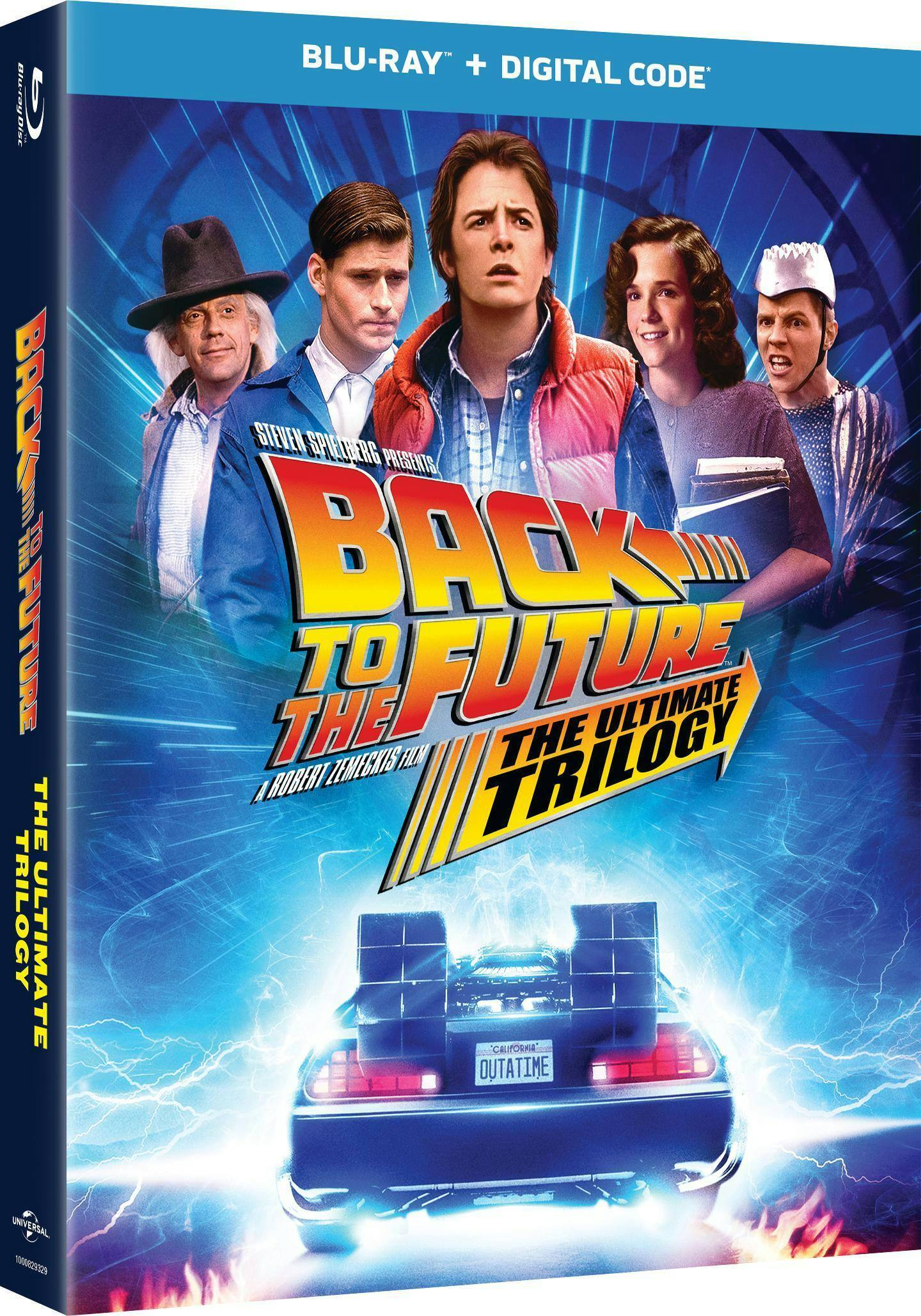 Angle. Back to the Future Trilogy (Box Set) [Blu-ray].