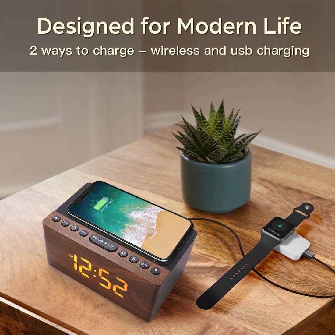 Designed for Modern Life  
2 ways to charge – wireless and USB charging  

12:52 AM
