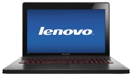 Front Standard. Lenovo - IdeaPad 15.6" Laptop - 8GB Memory - 1TB Hard Drive - Dusk Black.