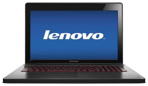 Front Standard. Lenovo - IdeaPad 15.6" Laptop - 16GB Memory - 1TB Hard Drive + 24GB Solid State Drive - Black.