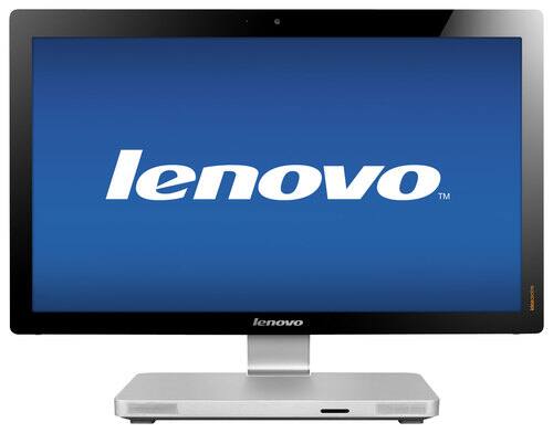 Front Standard. Lenovo - IdeaCentre 23" Touch-Screen All-In-One Computer - 6GB Memory - 1TB Hard Drive.