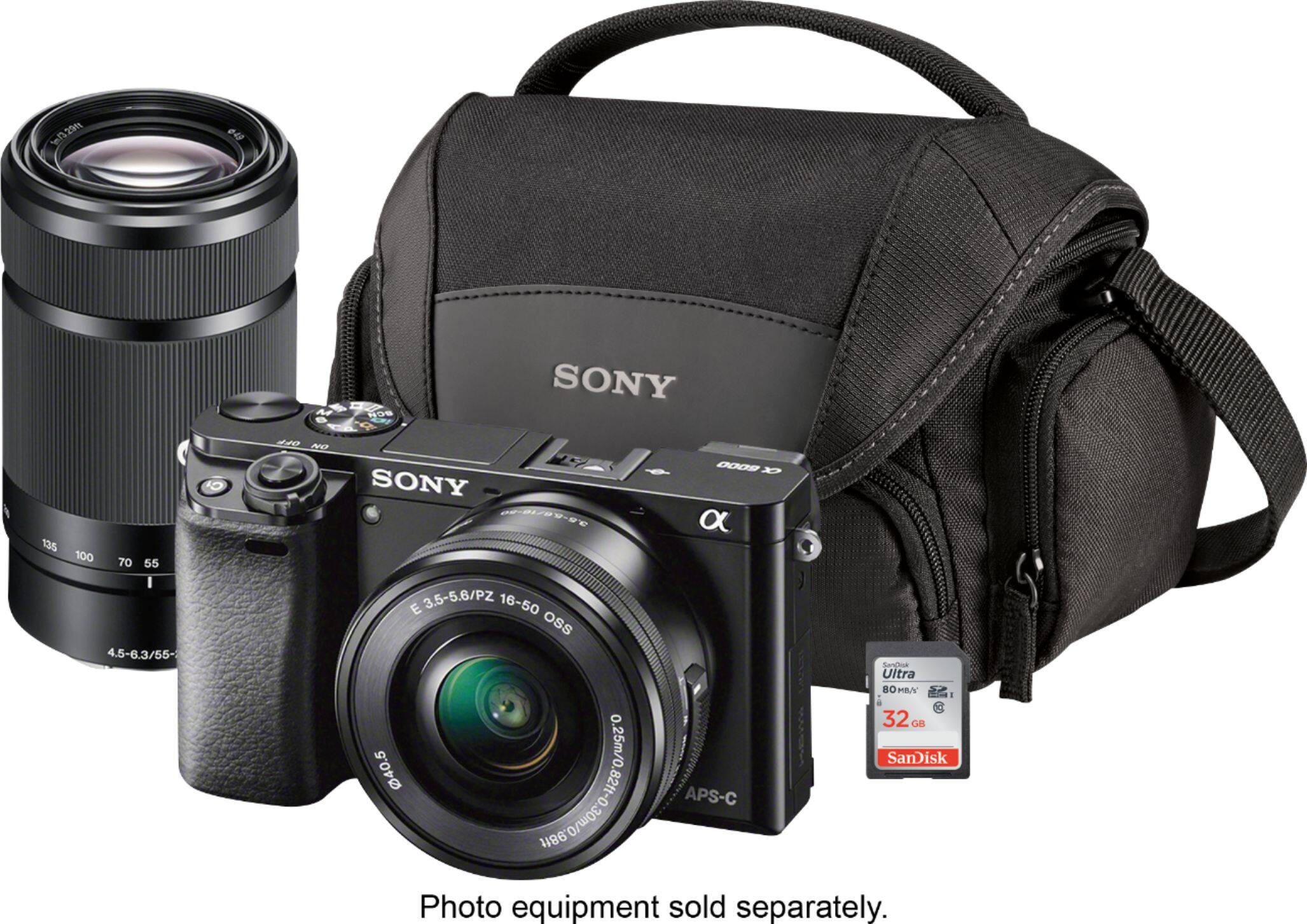 Alt View 12. Sony - LCSU21 Soft Carrying Case - Black.