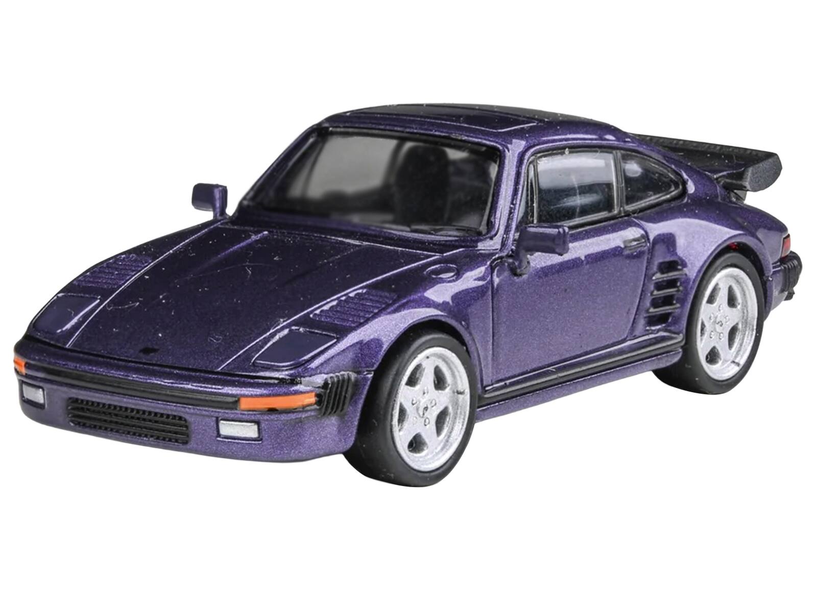 Alt View 2. Paragon - 1986 RUF BTR Slantnose Prussian Blue Metallic 1/64 Diecast Model Car by Paragon.