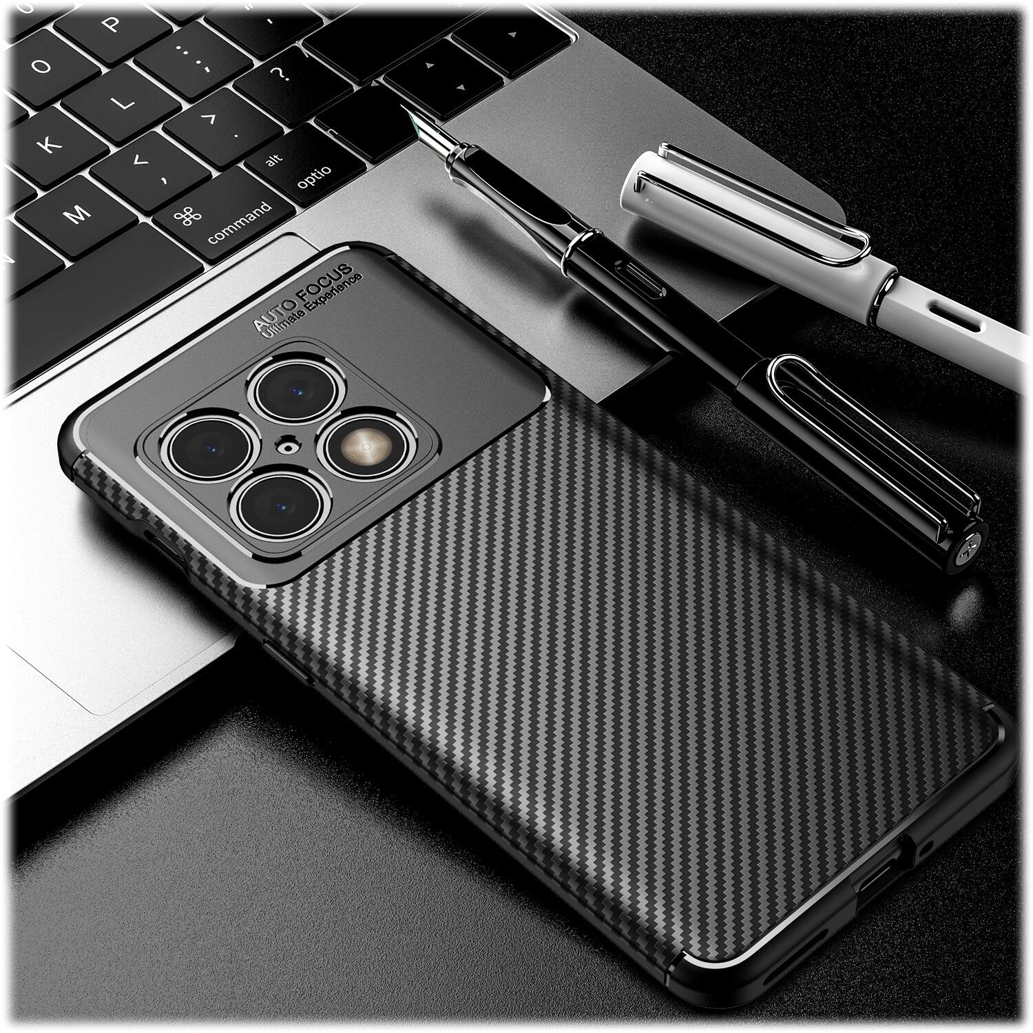 Alt View 18. SaharaCase - Anti-Slip Series Case for OnePlus 10 Pro - Black.