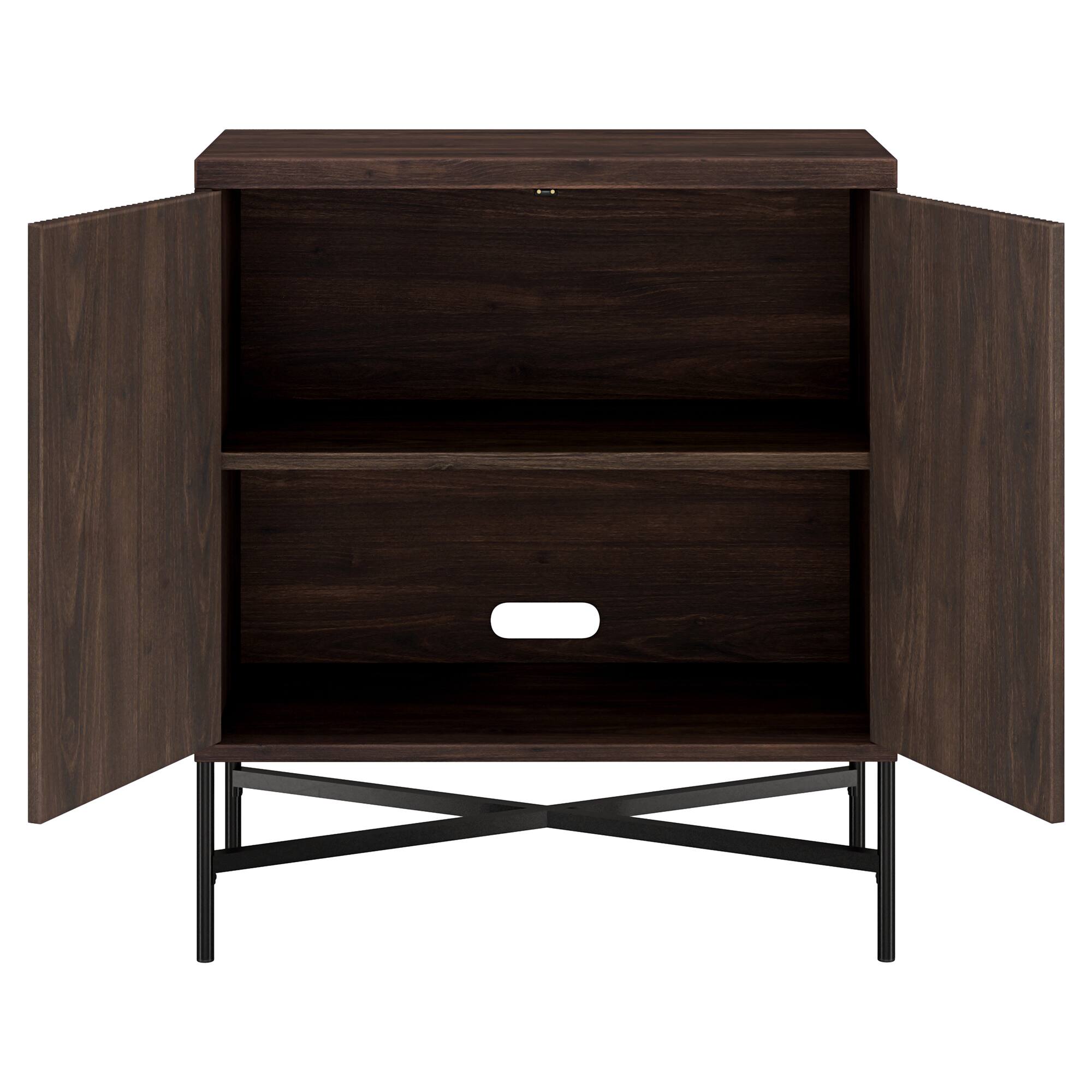 Alt View 16. Camden&Wells - Brighton Accent Cabinet - Alder Brown.