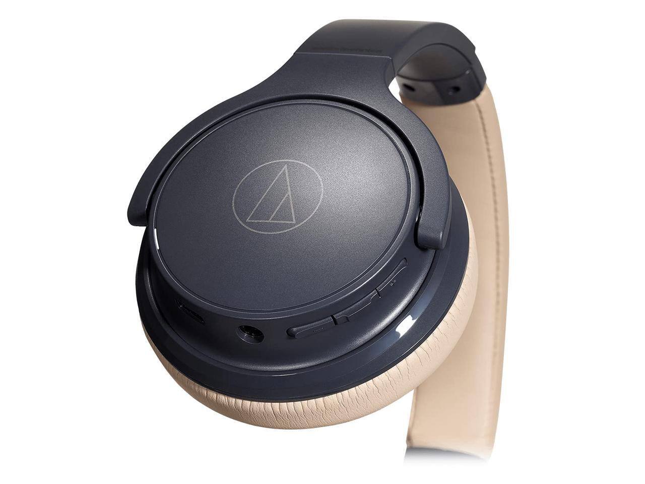Alt View 6. Audio-Technica - Audio Technica ATHS220BTNBG Wireless Headphones NB.
