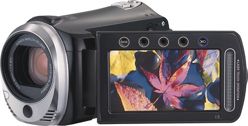  JVC - Refurbished Everio High-Definition Digital Camcorder - Black