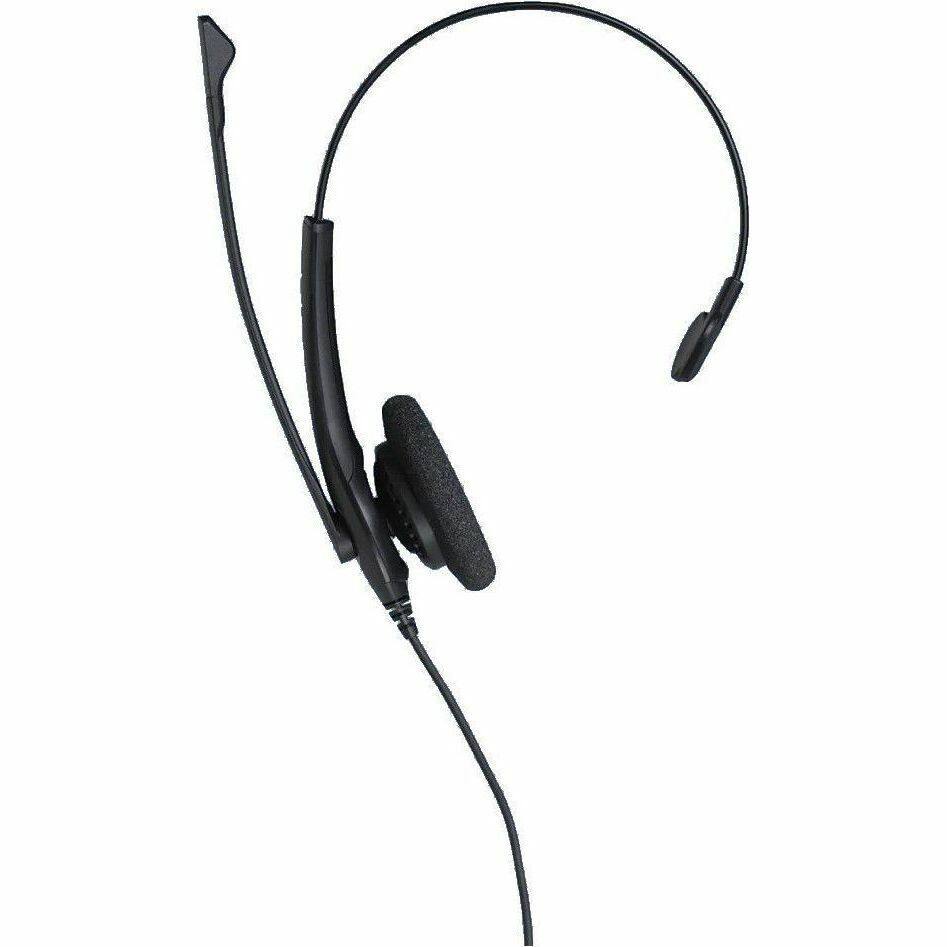 Alt View 2. Jabra - Jabra BIZ 1500 Headset - Mono - Quick Disconnect - Wired - 150 Ohm - 20 Hz to 4.50 kHz - Over-the-head - Monaural - Red.