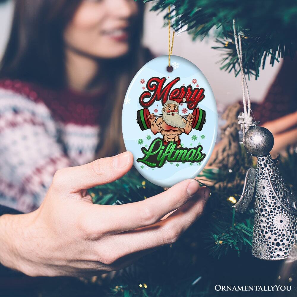 Merry  
Liftmas  

ORNAMENTALLY YOU