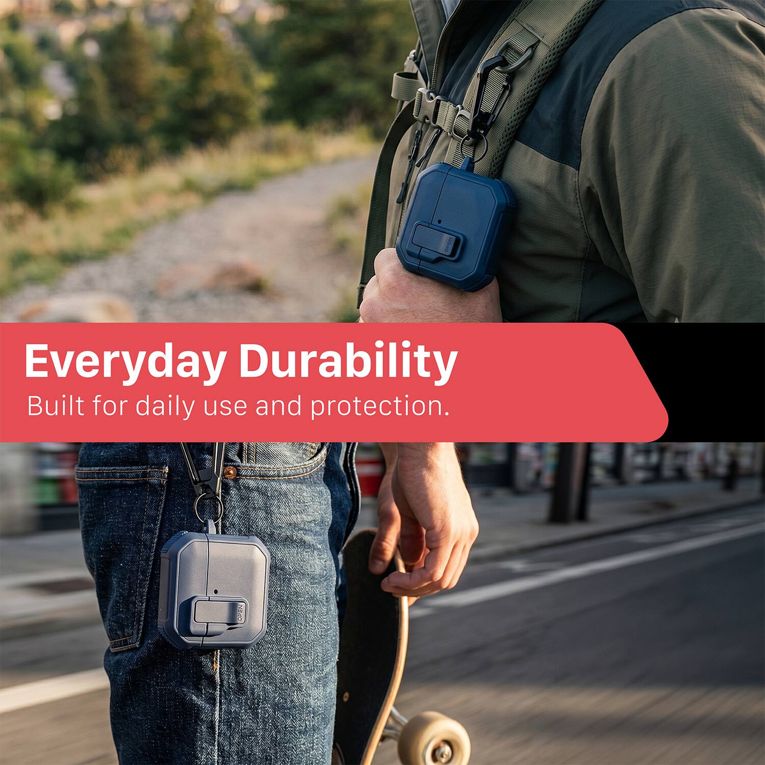 Everyday Durability  
Built for daily use and protection.