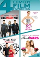 This Means War/27 Dresses/What's Your Number?/Bride Wars [4 Discs] [DVD] - Front_Original