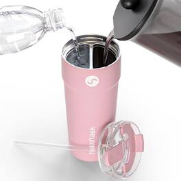 Splitflask - Dual Chamber 2-in-1 Tumbler for Two Drinks 30 oz - Cylyn Rose